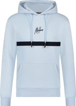 Malelions Men Tonny Hoodie - Light Blue/Navy - XXS