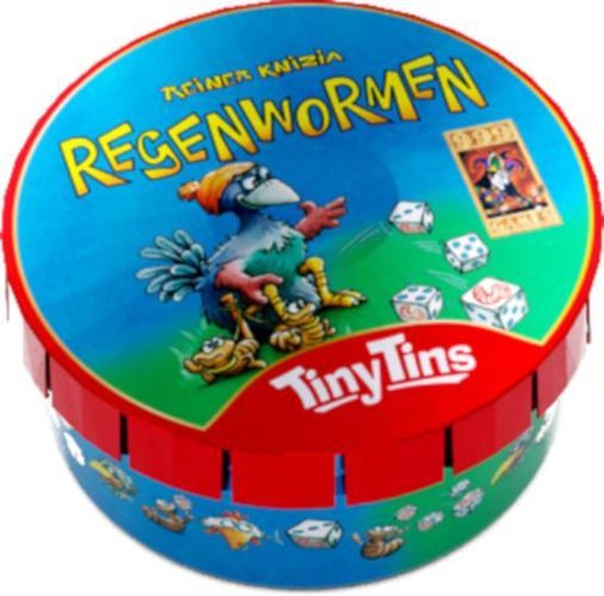 Afbeelding van het spel dobbelspel Regenwormen karton 24-delig