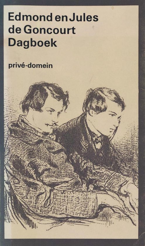 Cover van het boek 'Dagboek' van Jules de Goncourt en Edmond de Goncourt