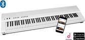 Piano numérique - Medeli Performer Series SP201+/ WH 2 x 20 Watt Wit Bluetooth