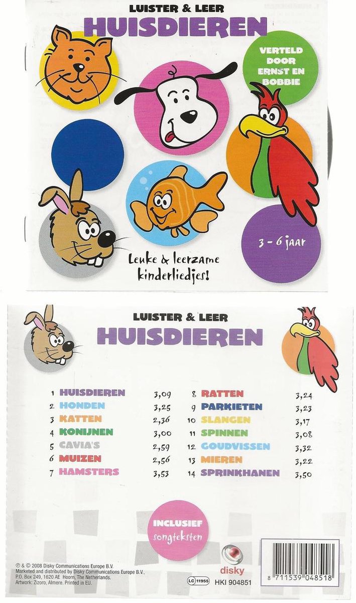 Luister & Leer: Huisdieren
