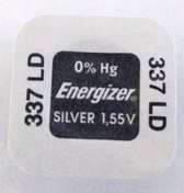 Energizer 337 / SR416SW zilveroxide knoopcel horlogebatterij 2 (twee) stuks