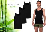 Bamboo Essentials - Bamboe Hemden Heren - Onderhemd Heren - 3-pack - Zwart - M - Tanktop Heren - Bamboo - Ondergoed Heren - Hemd Heren