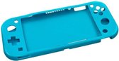 DrPhone NSL 1BL- Zachte Siliconen Case - Nintendo Switch Lite – Protector – Blauw