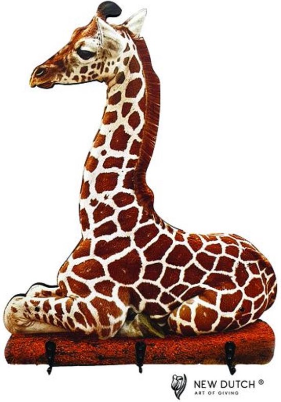 Wildlife kapstok Giraffe- kinderkapstok- dieren kapstok- giraffe- kapstok-