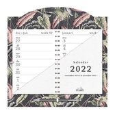 Hobbit kalender 2-weeks 2022 - omlegkalender - iets groter dan een A4 formaat - twee weken op 2 pagina - pen