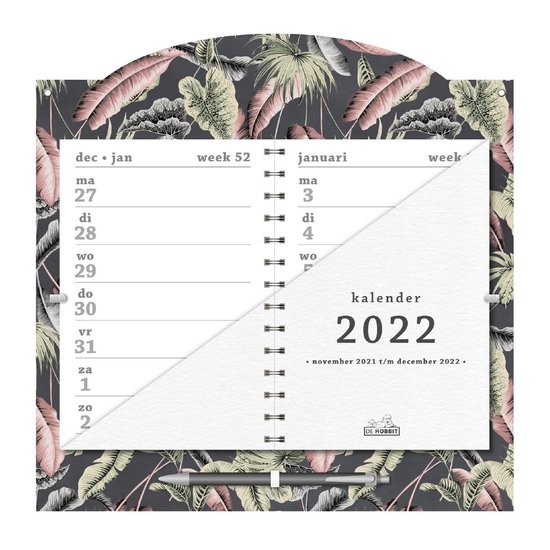 Desillusie metalen verhaal Hobbit kalender 2-weeks 2022 - omlegkalender - iets groter dan een A4  formaat - twee... | bol.com