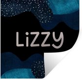 Stickers muraux - Film autocollant - Lizzy - Pastel - Fille - 80x80 cm - Film adhésif - Stickers muraux chambre d'enfant - Papier peint autocollant - Papier peint autocollant - Film autocollant