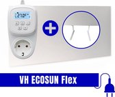 VH Ecosun Flex Elektrische Bijverwarming - infrarood - 85x120 - 1000W - Atlas Wifi Thermostaat