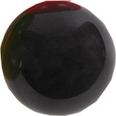 stuiterbal Galaxy junior 8,5 cm rubber zwart