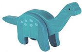 speelfiguur dino blauw 21x17 cm