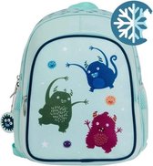 rugzak Monsters jongens 13 liter polyester blauw