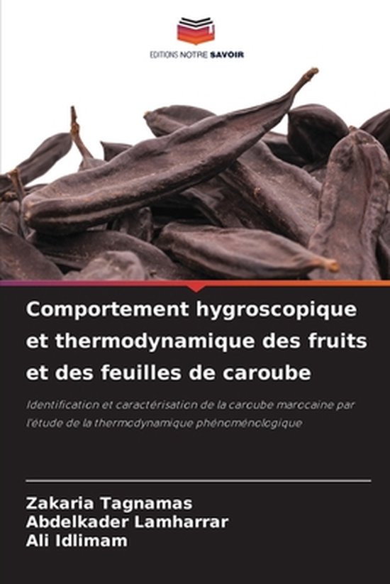 Comportement hygroscopique et thermodynamique des fruits et  ... - cover