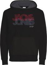 JACK&JONES JUNIOR JCOPOWER LOGO SWEAT HOOD BF JR Jongens Trui - Maat 128