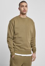 Urban Classics Sweater/trui -2XL- Basic Crew Groen