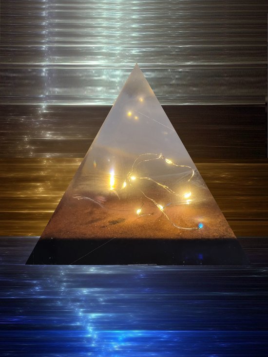 Piramide lamp - Tafellamp - Nacht lamp | bol.com