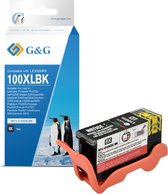 G&G 100XL 100 XL Inkcartridge zwart Vervanging Lexmark 100XL Lexmark 100 XL Huismerk