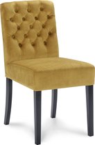 Icon Living - Eetkamerstoel Cameron - Velvet Oker - set van 2