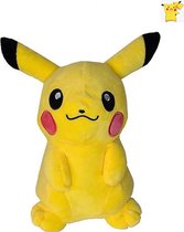 Pokémon Knuffel - Pikachu Knuffel - 20CM Groot - Cadeau - Kado- Cadeautje - Pluche Knuffel Pikachu - Pokémon - Pikachu -
