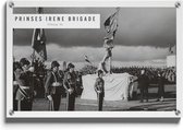Walljar - Monument voor de Prinses Irene Brigade '53 - Muurdecoratie - Plexiglas schilderij