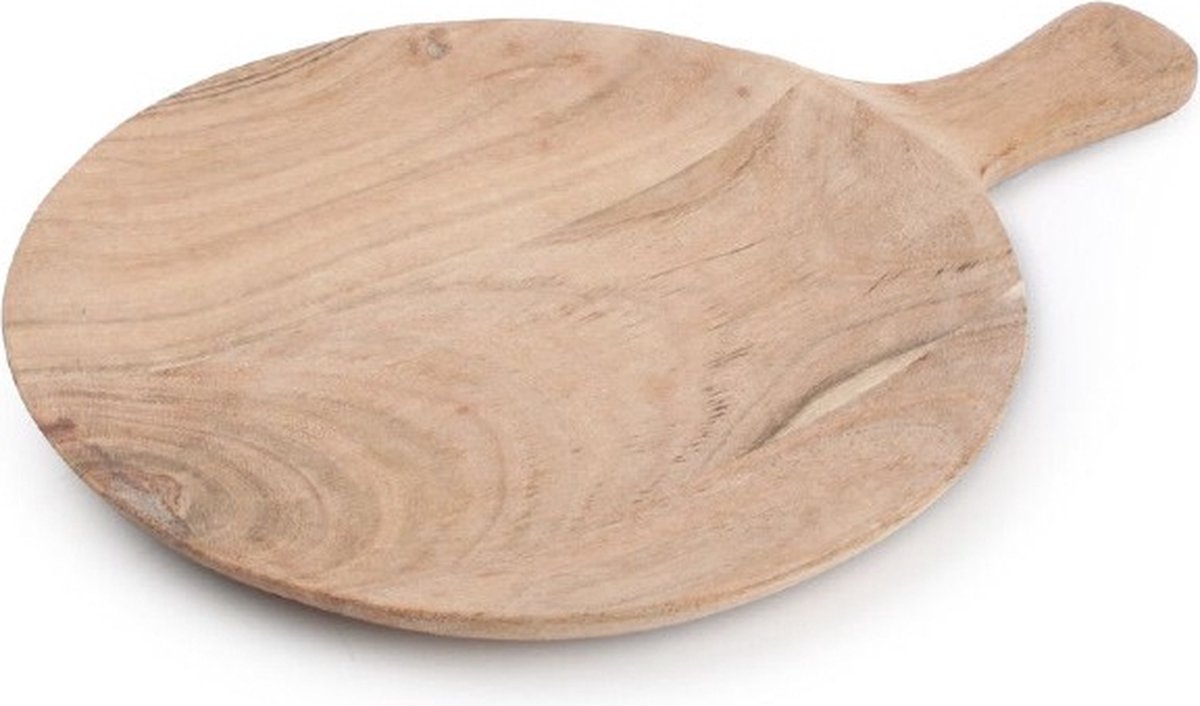 Wood & Food Serveerplank 20cm met greep acacia Palla