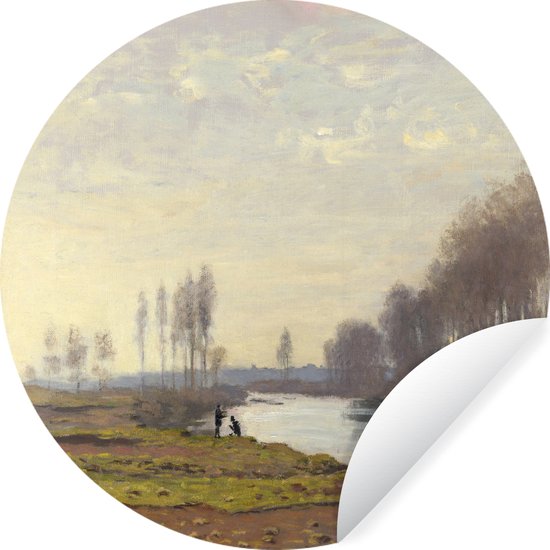 Behangcirkel - Le Petit Bras de la Seine à Argenteuil - Claude Monet ...