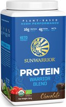 SUNWARRIOR Warrior Blend Chocolade 750g *Proteïnepoeder Bio & Vegan