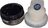 TRG - schoencrème met bijenwas - navy blauw - met bijhorende spons - 50 ml