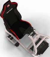 Trak Racer TR8 Mach 5 Cockpit Grey Variant with Monitor Stand and Recline Style Seat