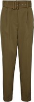 Vero Moda Broek Vmjulie Xhr Carrot Pleat Ankl Pant 10239941 Dark Olive Dames Maat - W30 X L32