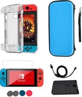 Nintendo Switch Accessoires - Alles-in-één pakket - Geschikt voor Nintendo Switch - Blauw