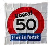 3BMT 50 jaar Verjaardag Versiering - Vlag