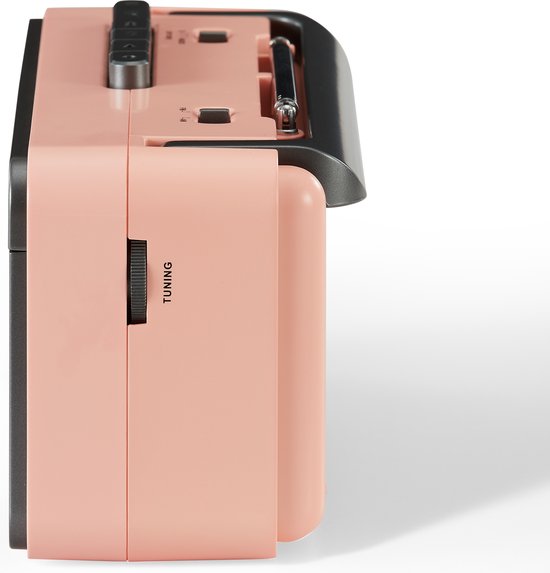 Crosley CT102A - Cassettespeler - Rosé goud & Grijs