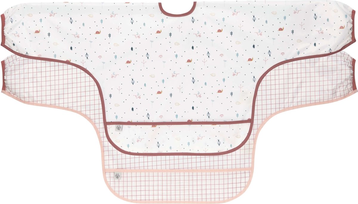 Goedkoopste Lässig slabbetje lange mouw 2 stuks Garden Explorer girls 6 tot 24 maanden