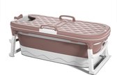 Simple Fix Zitbad - 115cm - Opvouwbaar Bad - Bath Bucket - Zitbad voor Volwassenen & Kinderen - 160L - Roze