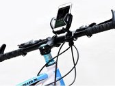 Hozard telefoonhouder fiets - Universeel - tot 7 Inch - Zwart