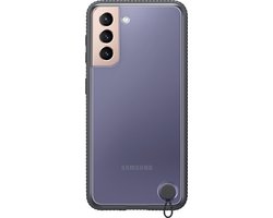 Samsung Clear Protective Hoesje - Samsung S21 - Zwart