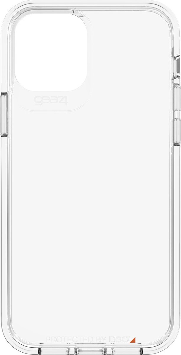 Gear4 Crystal Palace D3O hoesje geschikt voor iPhone 12 en iPhone 12 Pro - transparant