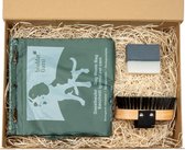 Grace is Green Cadeaupakket - Banbu Dierenborstel + Shampoo - BioMat Composteerbare Poepzakjes - Origineel Cadeau - Milieuvriendelijke Verzorging - Duurzaam Giftset