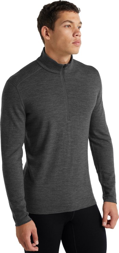 DANISH ENDURANCE Thermo Chemise à Manches Longues pour Homme - Laine  Mérinos - Zwart - L