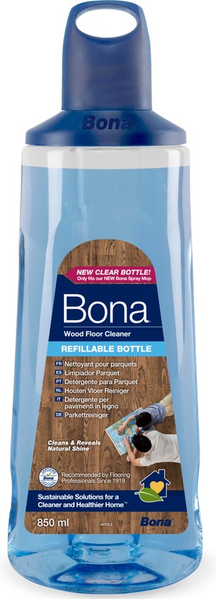 Bona Houten Vloer Reiniger Cartridge - Premium Spray Mop