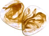 Epoxy plectrum geel swirl 3.00 mm 2-pack
