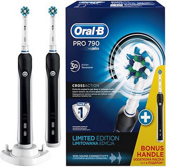Belangrijk nieuws bijl ziel Oral-B PRO 790 - Elektrische Tandenborstel - Zwart + Extra Body | bol.com