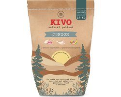 Kivo Petfood Hondenbrokken Junior 14 kg Koudgeperst