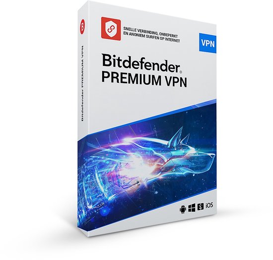 Bitdefender Premium VPN - 12 maanden/10 apparaten - Nederlands