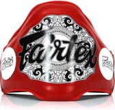 Fairtex Lightweight Belly Pad (A.K.A. "The Champion Belt") - Rood - standaard maat