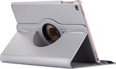 Geschikt Voor: iPad Mini 1 / 2 / 3 Multi Stand Case - 360 Draaibaar Tablet hoesje - Tablethoes Zilver