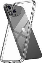 iPhone 12 Pro Max Hoesje - MobyDefend Transparante Shockproof Acryl + TPU Case - Volledig Doorzichtig - GSM Hoesje - Telefoonhoesje Geschikt Voor: Apple iPhone 12 Pro Max