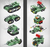 Panlos Leger Robot & Tank (19 in 1) - Bouwset - Compatibel met grote merken - Robot - Tank - Leger