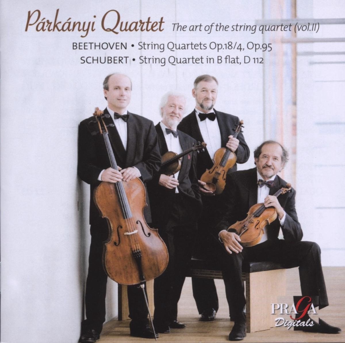 Parkanyi Quartet - The Art Of The String Quartet II (CD)